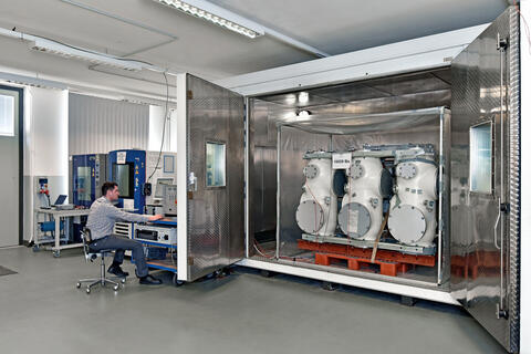 Mechanical testing laboratory