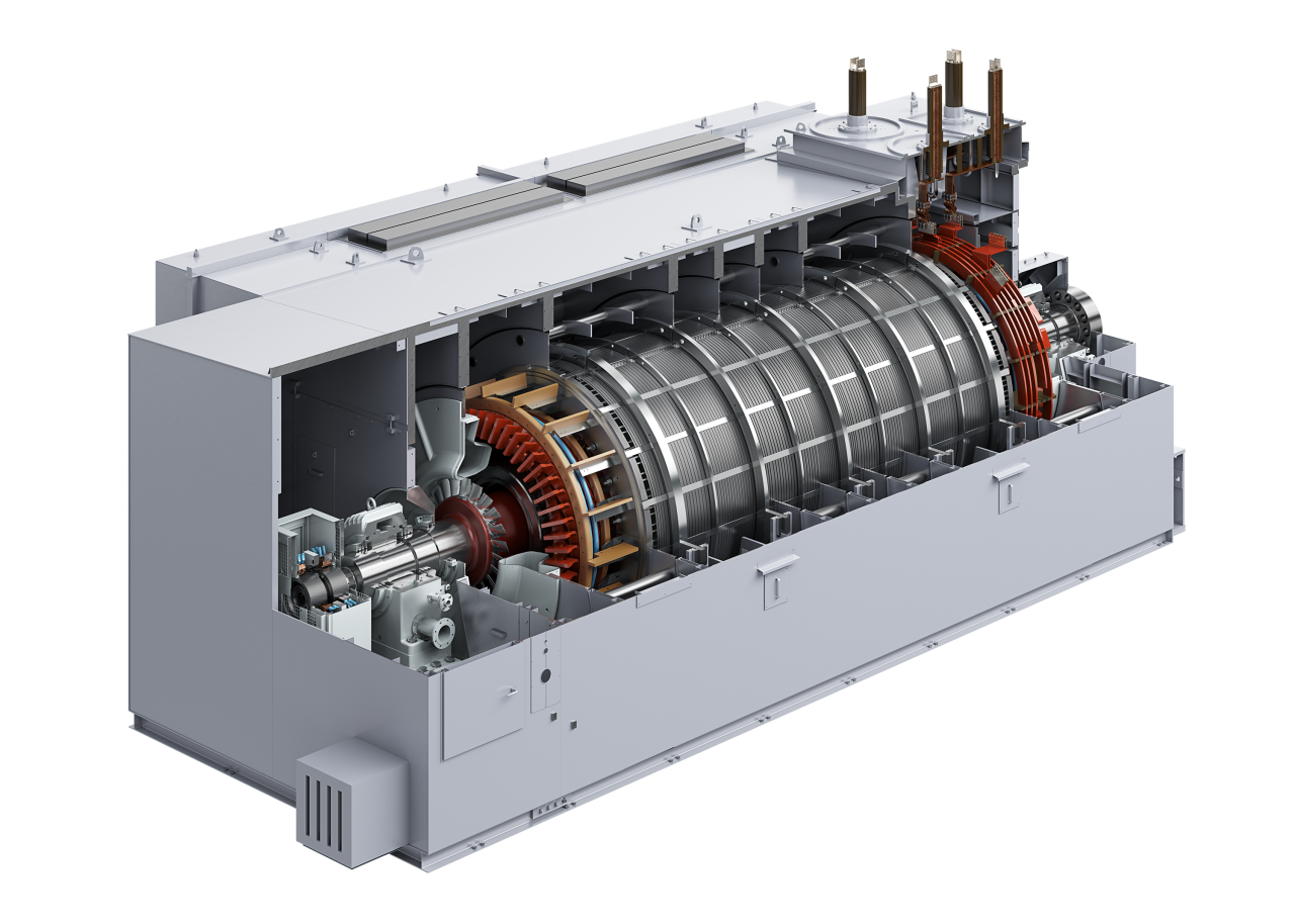 Industrial and Large Generators for Power Plants