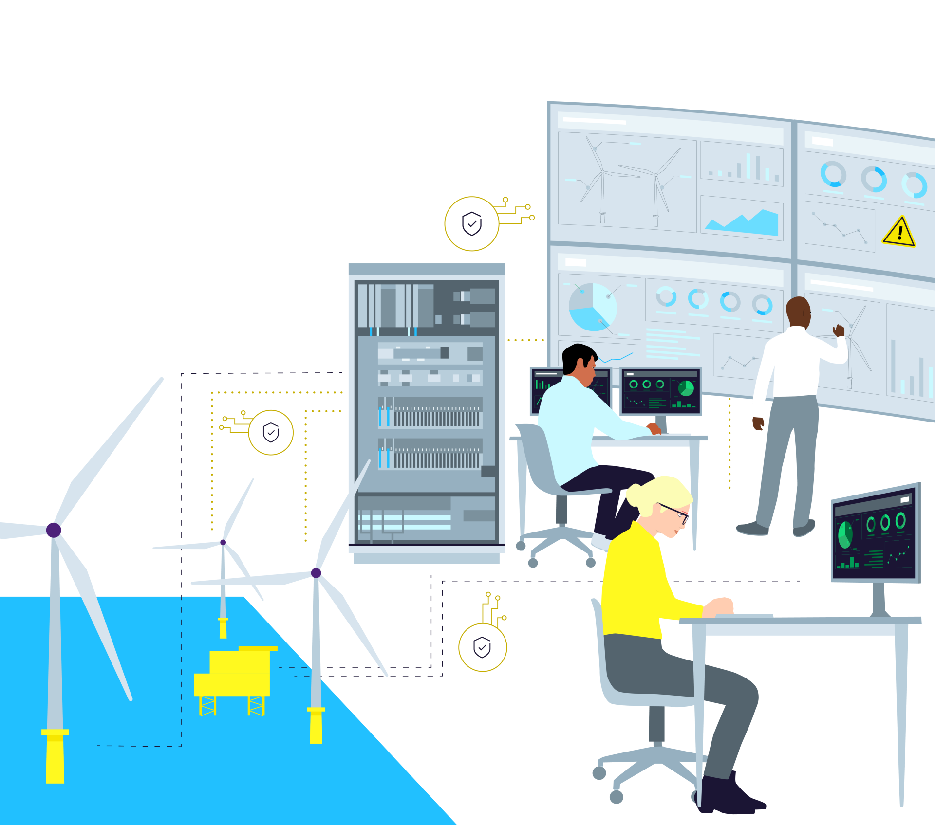 Controls for offshore wind