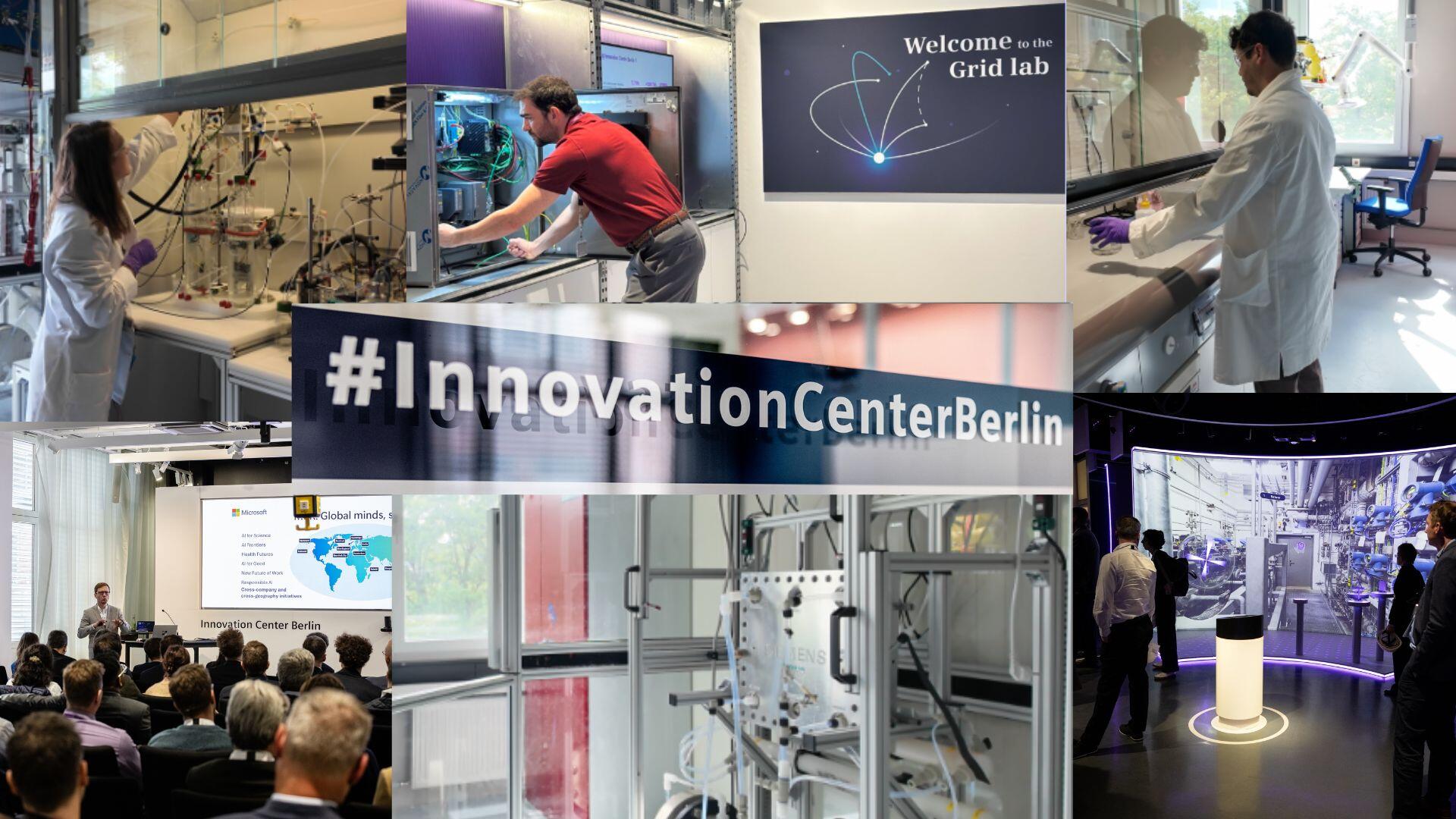 Exhibit room at the Innovation Center Berlin